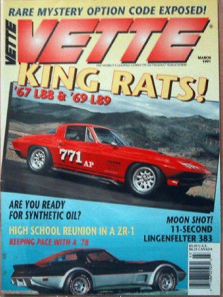 VETTE 1991 MAR - LINGENFELTER, L-89, ZR-1, L-88